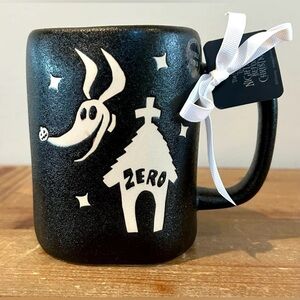 Rae Dunn NIGHTMARE BEFORE CHRISTMAS GOOD BOY double sided mug - ZERO - matte NEW